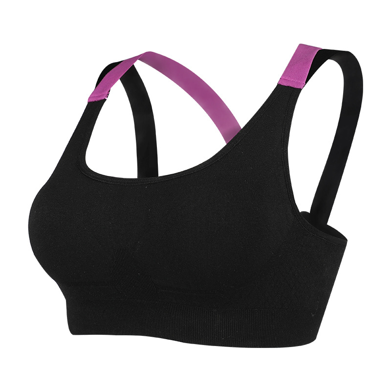 SZ60052-4 Fitness Yoga Push Up Sports Bra For Womens Gym Running Padded Tank Top